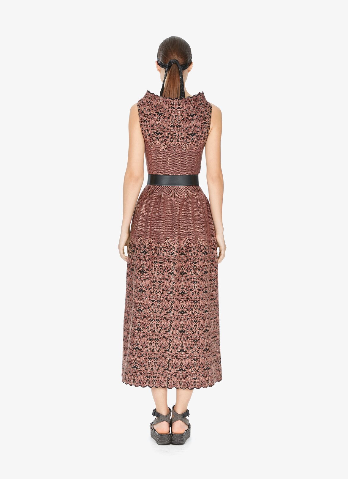 Dresses ALAÏA BLACK/BROWN DRESSES
